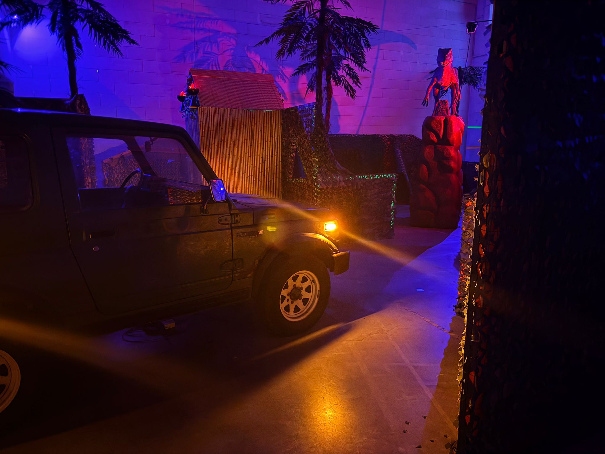 Abenteuer beim Lasertag