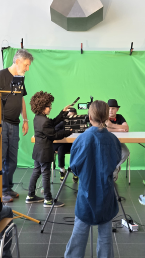 Film drehen mit der bunten Filmcrew