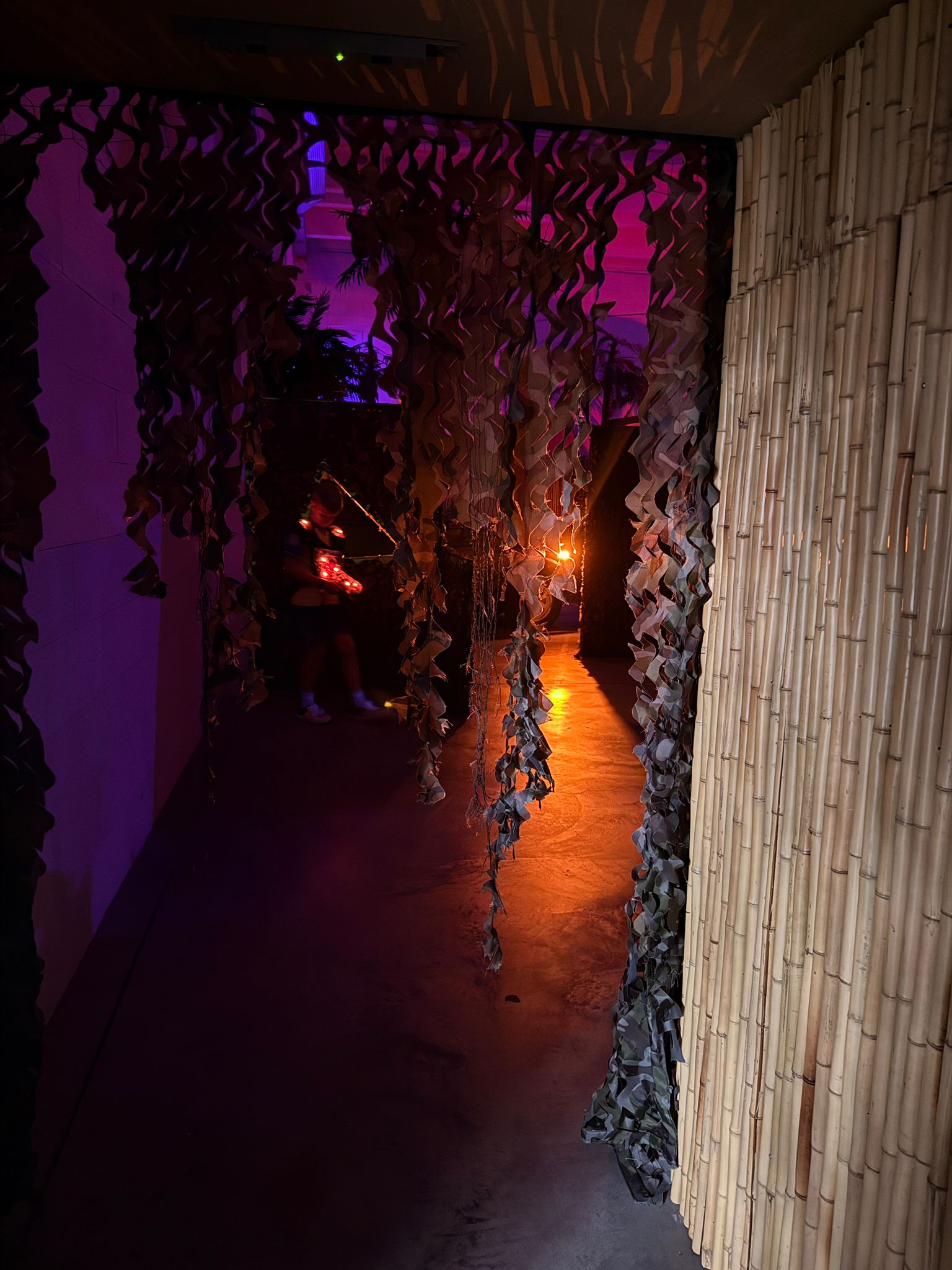 Abenteuer beim Lasertag