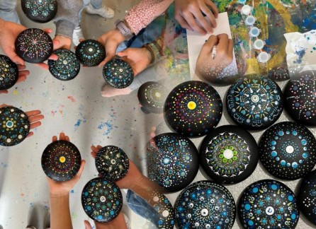Mandala Steine gestalten