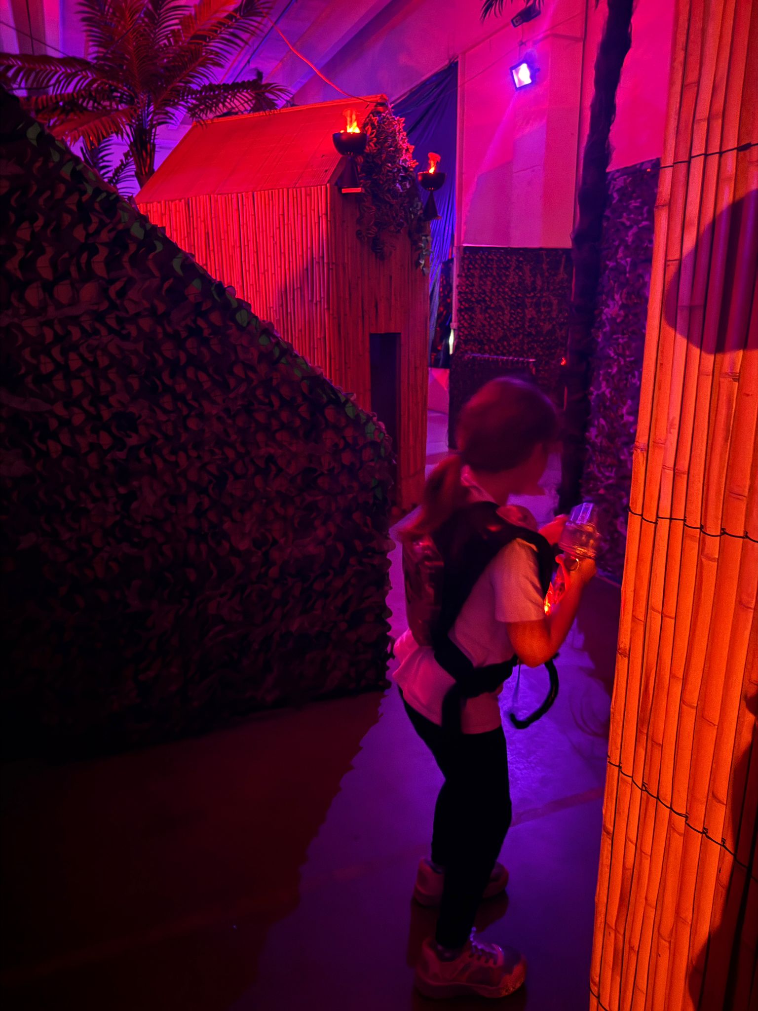 Abenteuer beim Lasertag