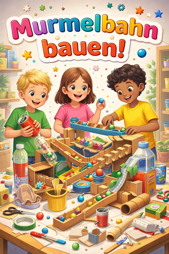 Kreative Murmelbahn bauen